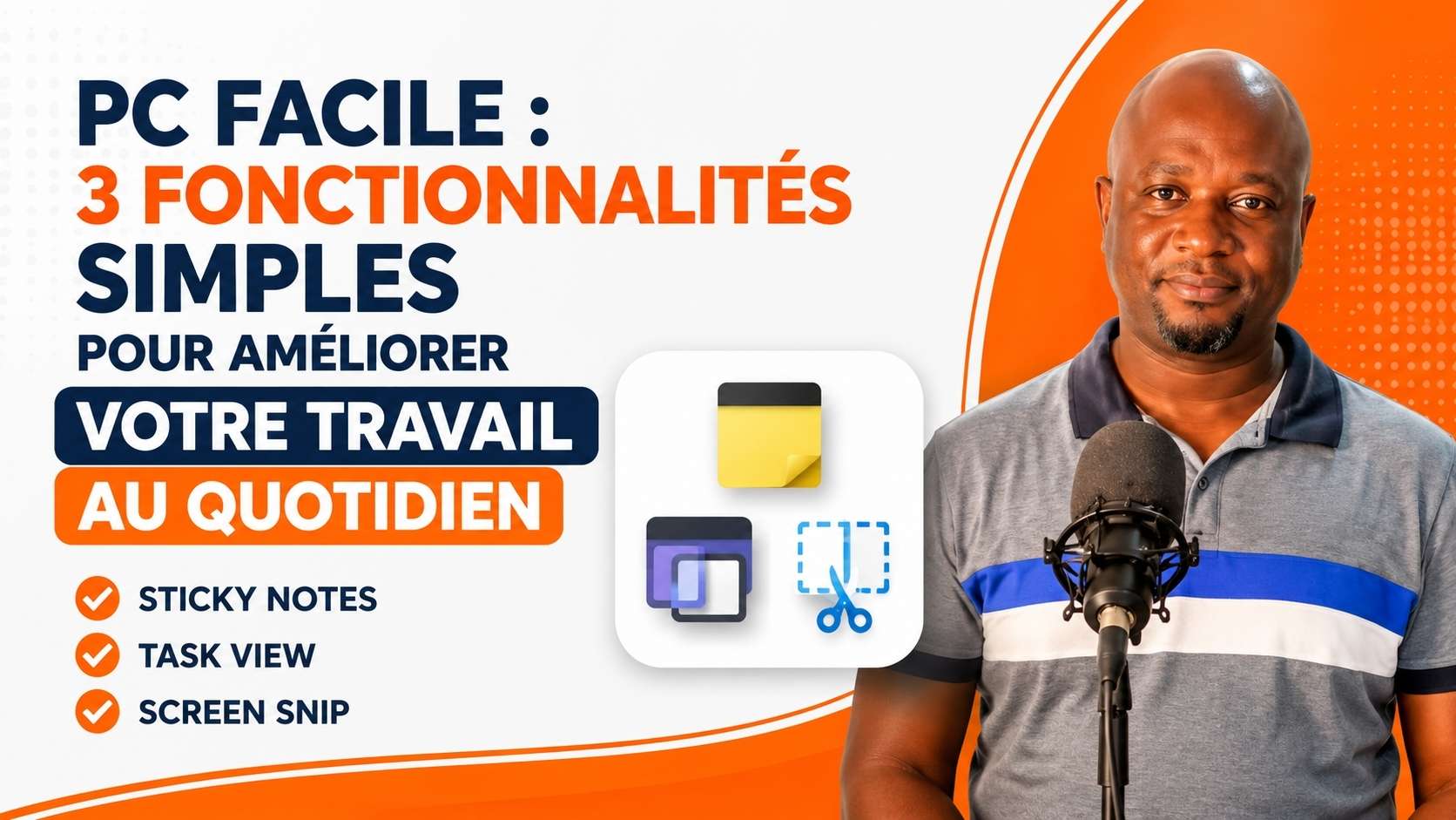 Fonctionnalités PC simples