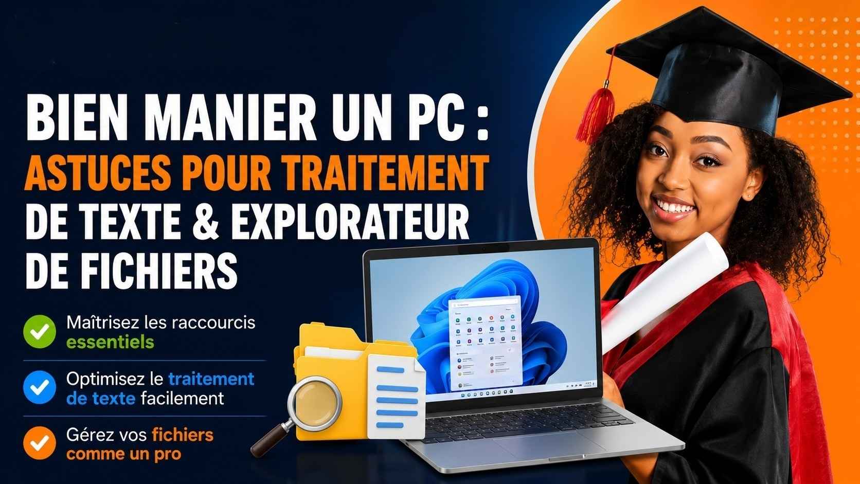 Bien Manier un PC : Astuces Pour Traitement de Texte & Explorateur de Fichiers