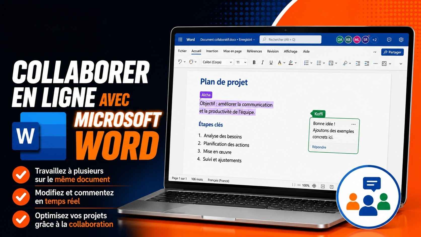 Collaborer En Ligne Avec Microsoft Word